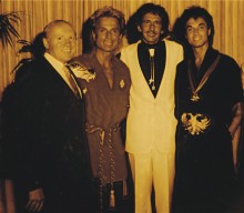 Kanzler Dr. Sypal mit Tony Rei, Sigfried und Roy