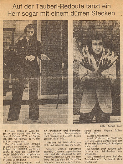 Tony-Rei-Hardy-Werner-Balldermagier-Kurier