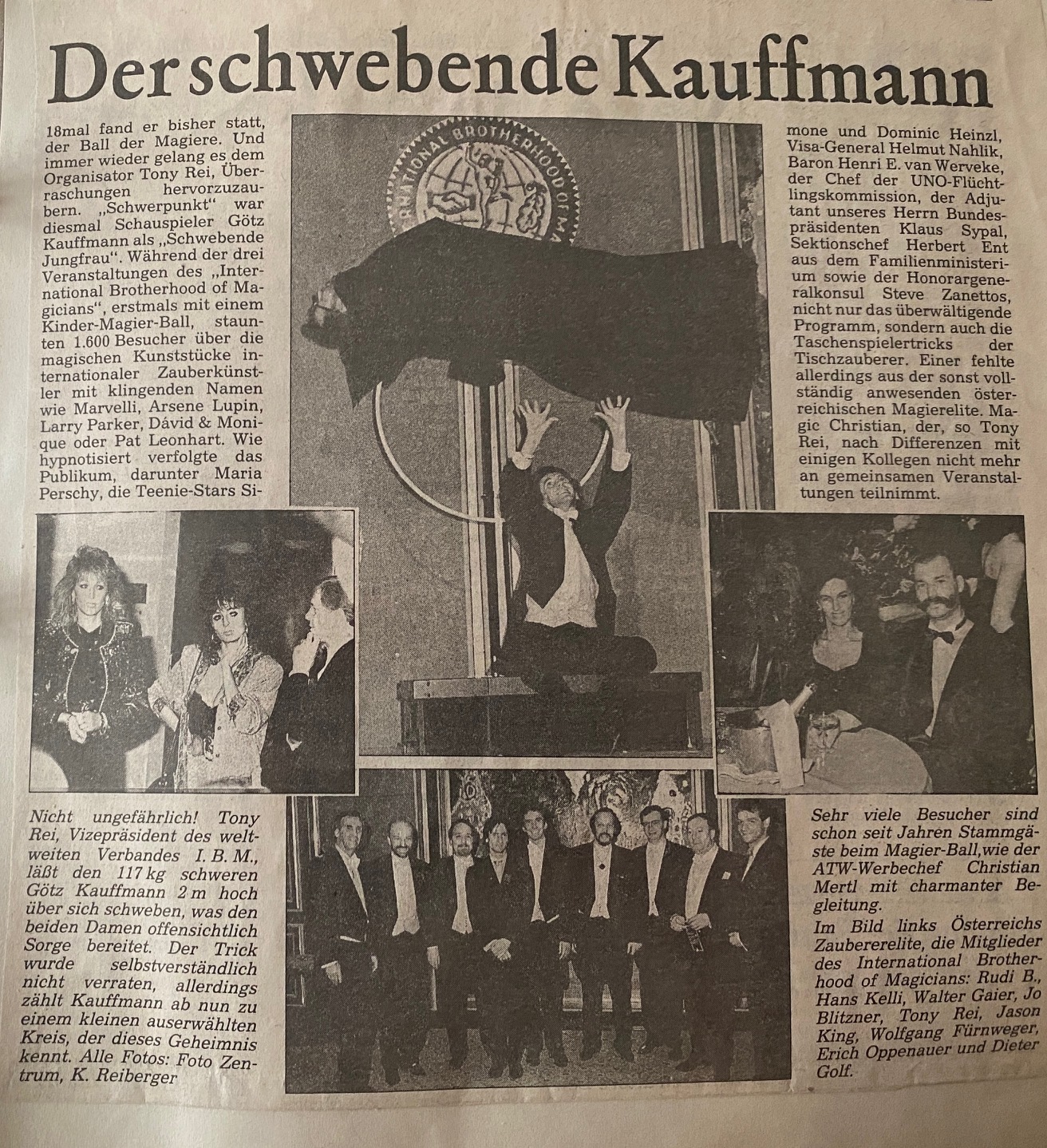 Tony Rei 1993 presse2