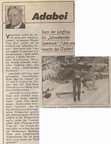 Tony Rei 1993 presse1