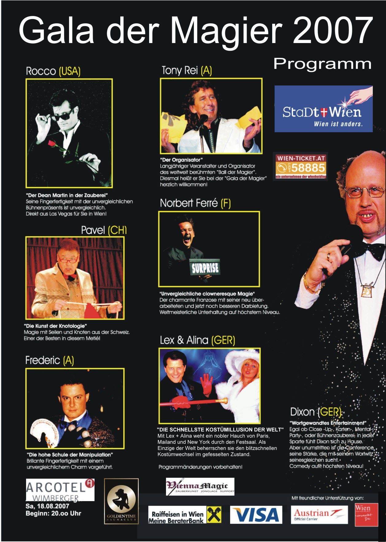 Sommergala der Magier