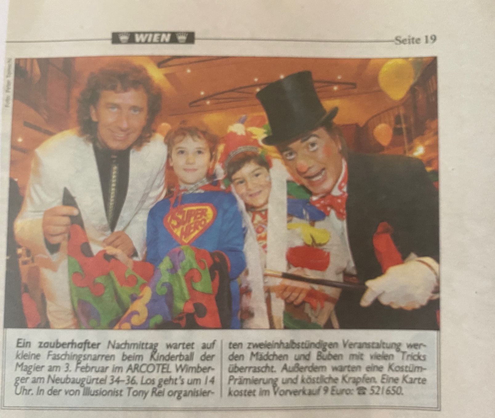 Tony Rei Presse Ball 2008